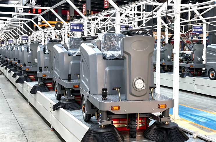 Floor Sweeper and Floor Scrubber Factory